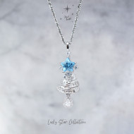 Limited Collection-Topaz Star Tree Necklace