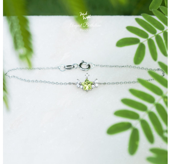 August Birthstone-Lucky Star Bracelet