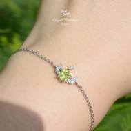 August Birthstone-Lucky Star Bracelet