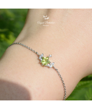 August Birthstone-Lucky Star Bracelet