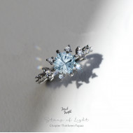 Chapter Thirteen-Blue Topaz Stamp Ring